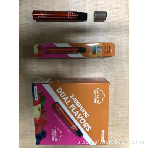 Disposable Vape Flavors Light Flashing Electronic Cigarette